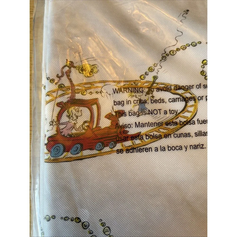 The Grinch Christmas Vinyl Tablecloth Nice & Thick 70” x 52” NEW! - Picture 10 of 10